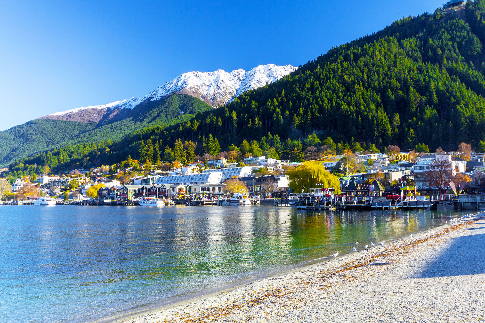 Queenstown byder på naturskøn idyl og adrenalinfyldte aktiviteter.