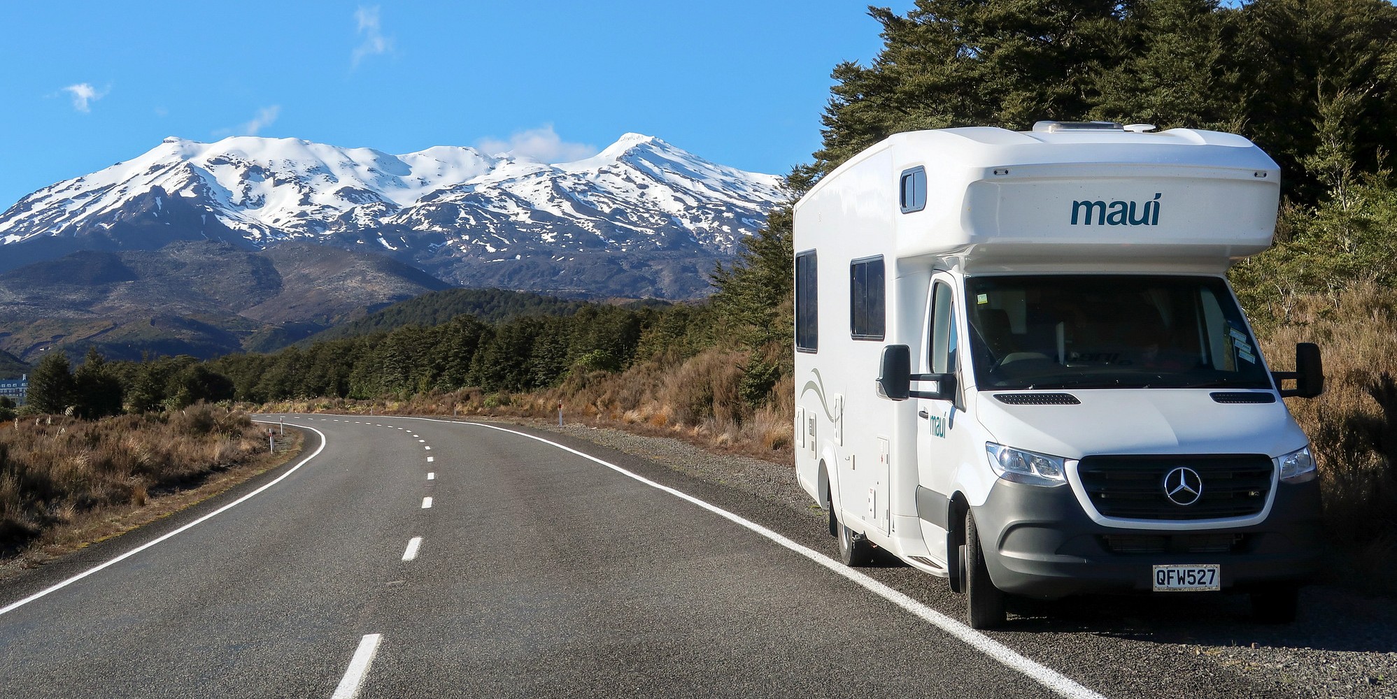 Med autocamper rundt i New Zealand