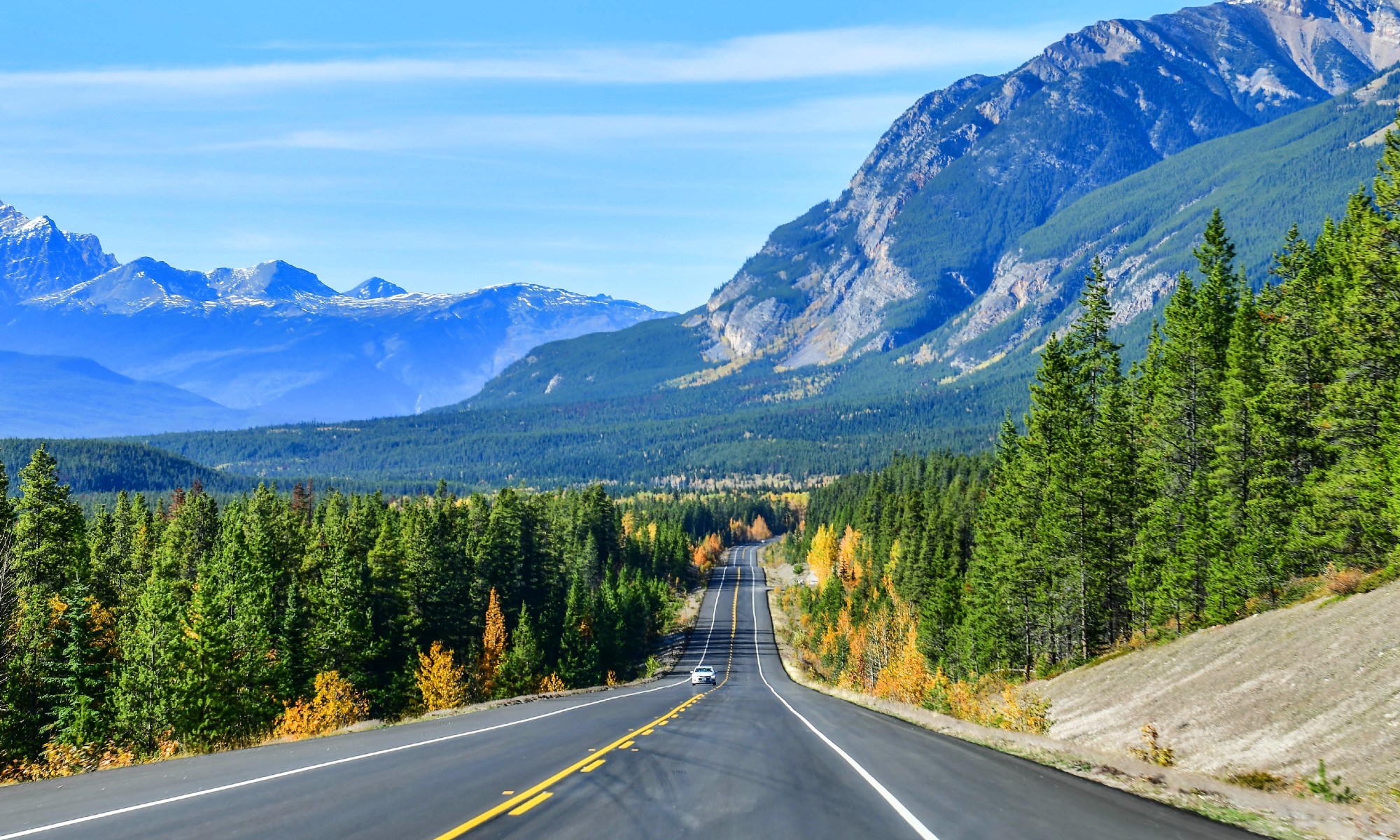 Icefields Parkway, Rocky Mountains, Alberta, Canada