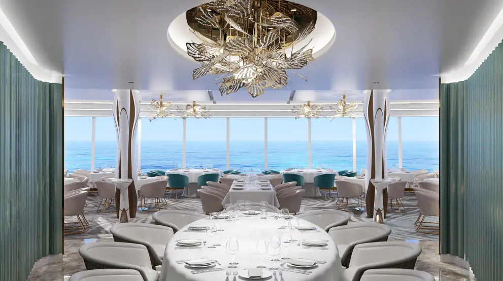 Hudson restauranten ombord på Norwegian Viva