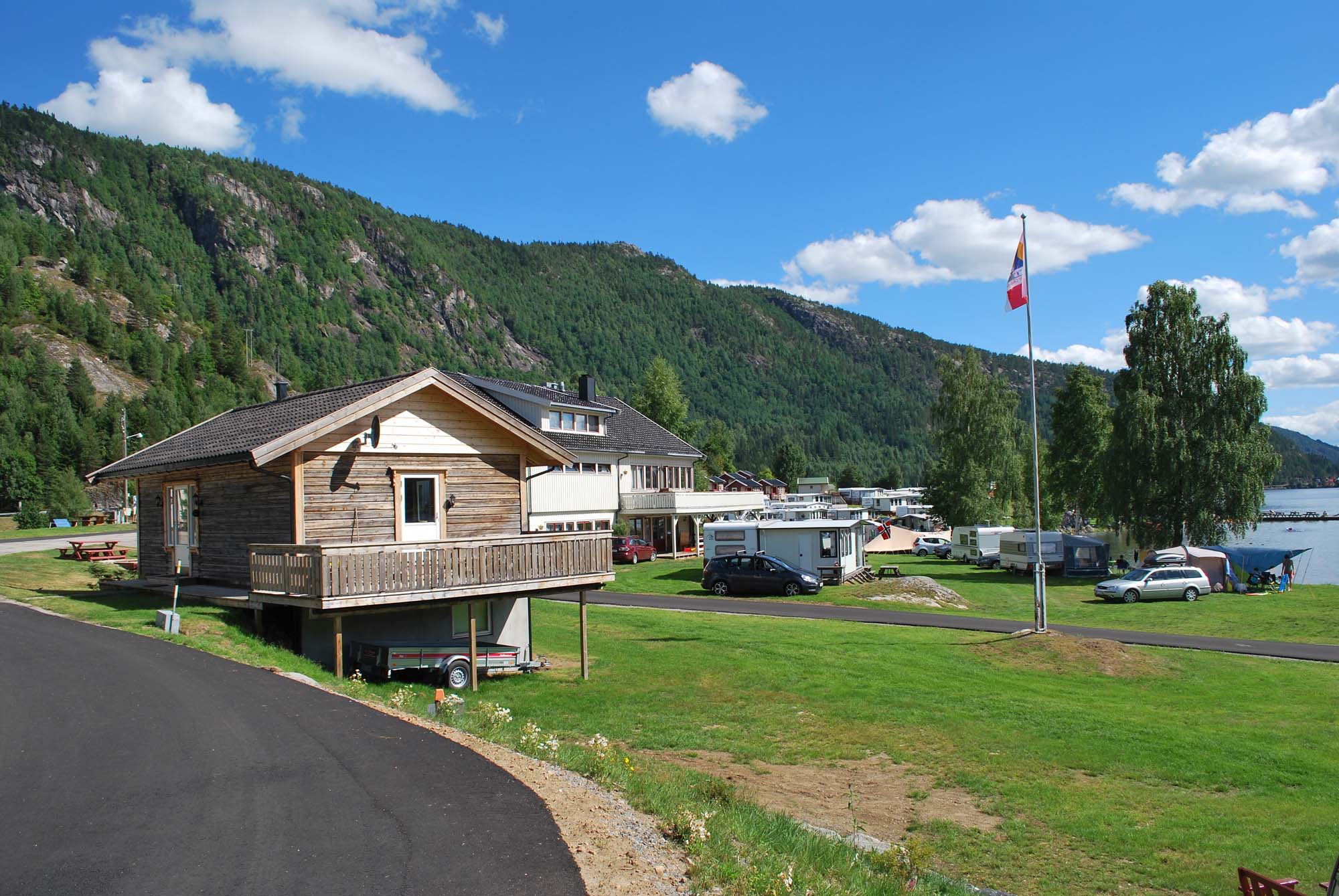 Aktivrejse til Byglandsfjord, bo på Neset Camping