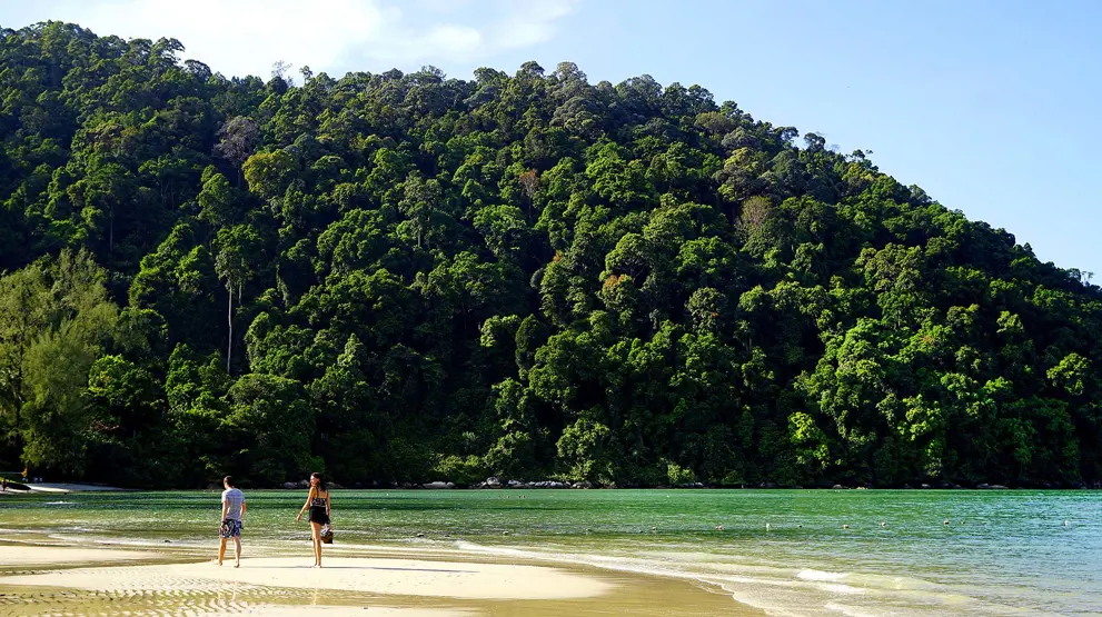 Monkey Beach på Penang