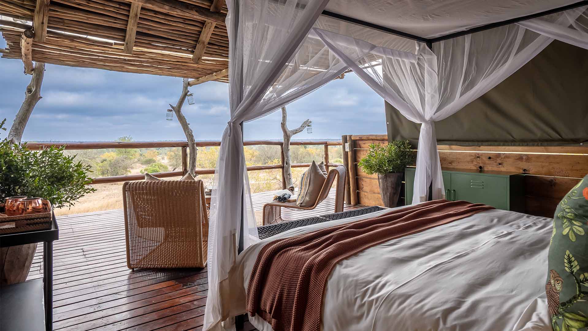 nThambo Tree Camp i Greater Kruger, Sydafrika