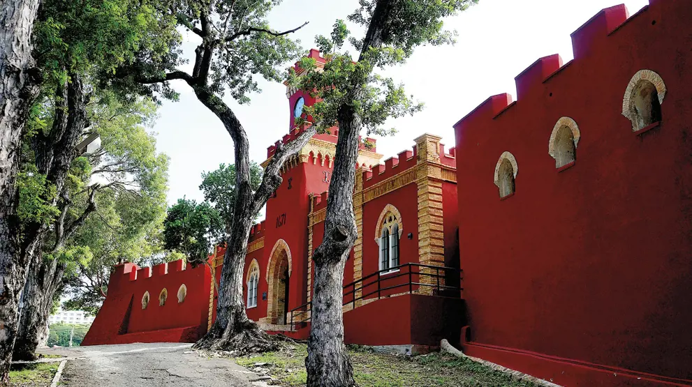 Fort Christian i Charlotte Amalie på St. Thomas