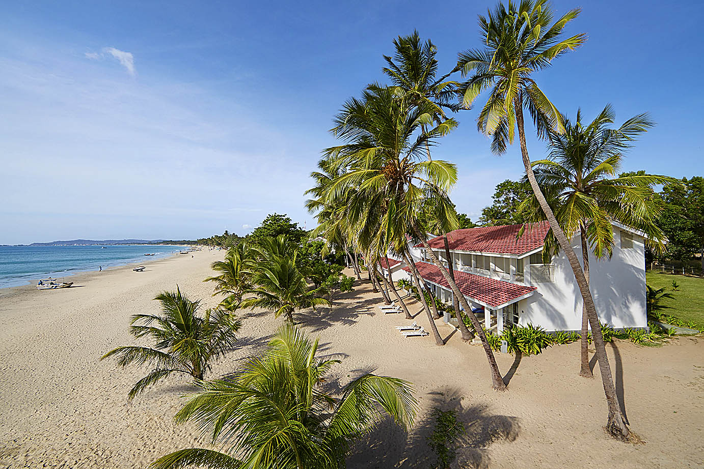 Gå fra hotellet direkte ud til stranden