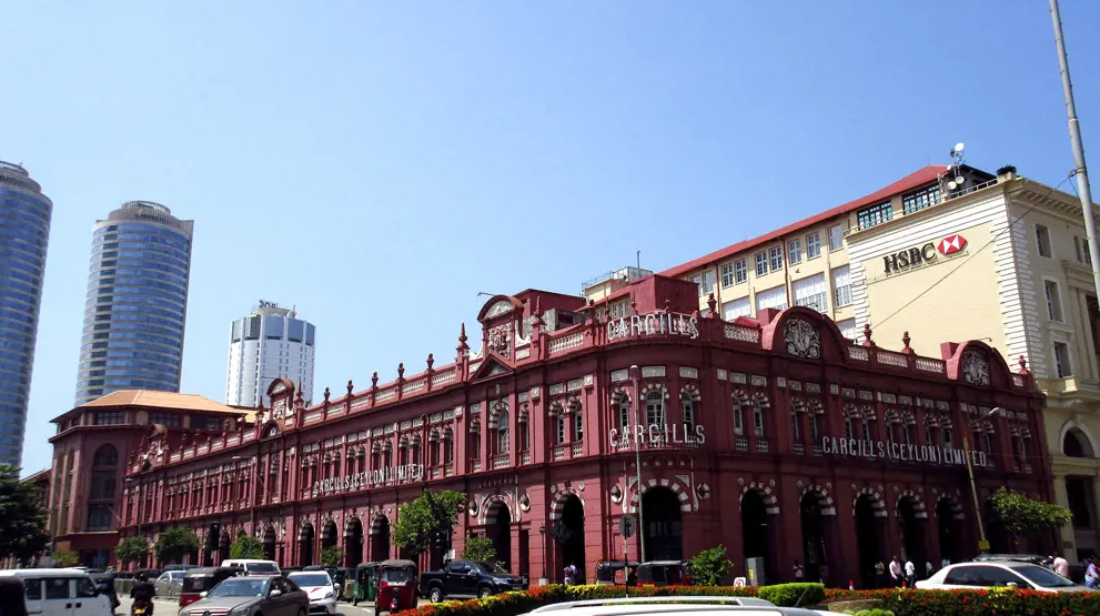 Cargills bygningen i Colombo