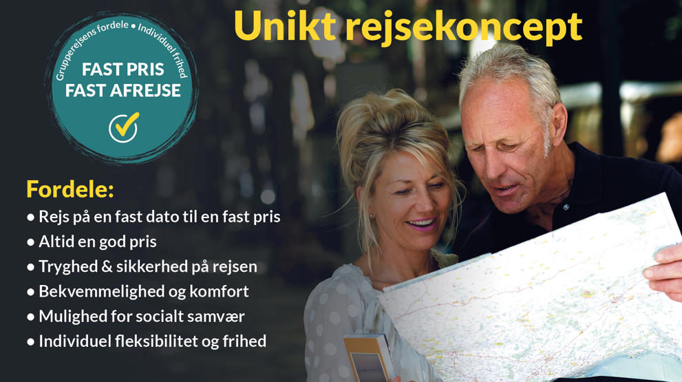 Grupperejsens fordele med individuel frihed