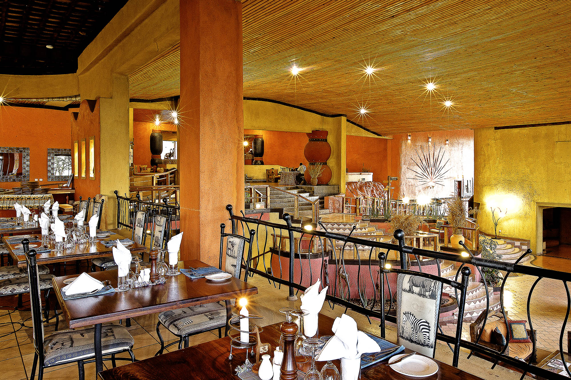 Restaurant på Serengeti Sopa Lodge