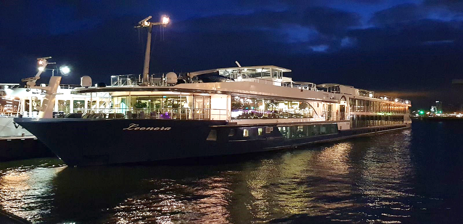 M/S Leonora klar til jule-flodkrydstogt på Rhinen