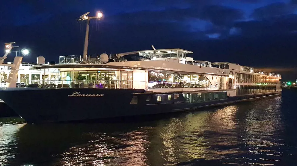 M/S Leonora klar til jule-flodkrydstogt på Rhinen