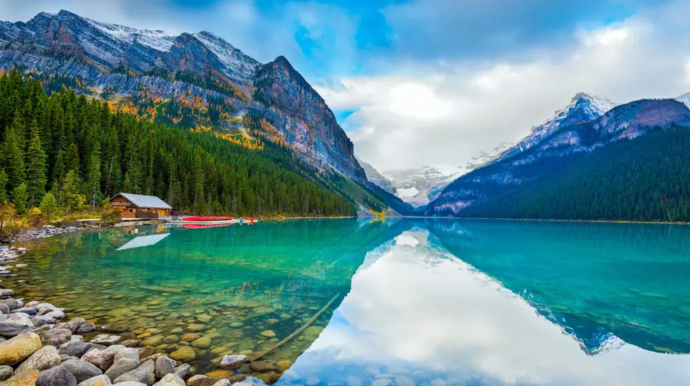 Lake Louise i Banff National Park