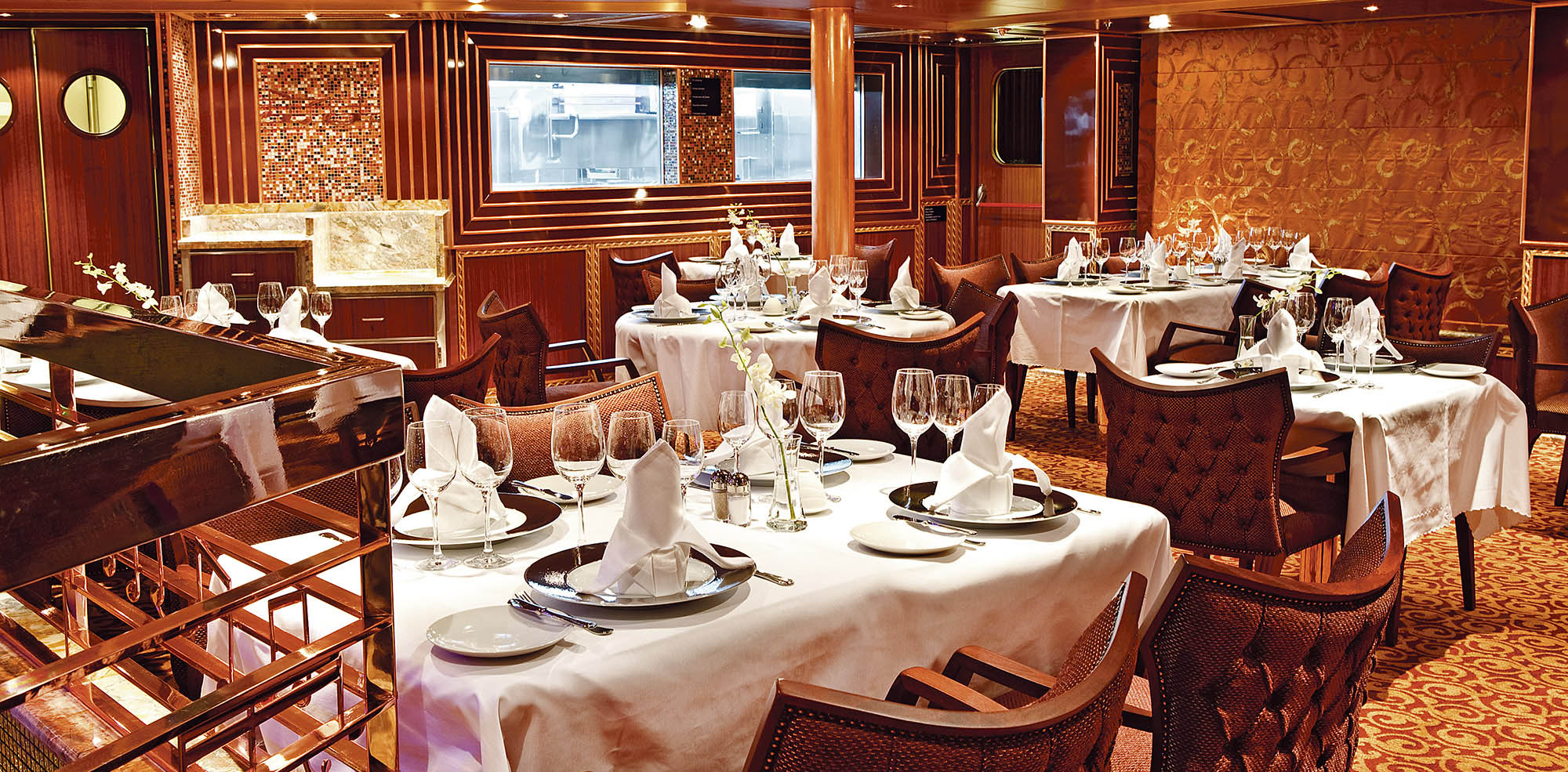 Blue Moon Restaurant på Costa Pacifica