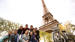 Med Eiffeltårnet i baggrunden - Studietur til Paris
