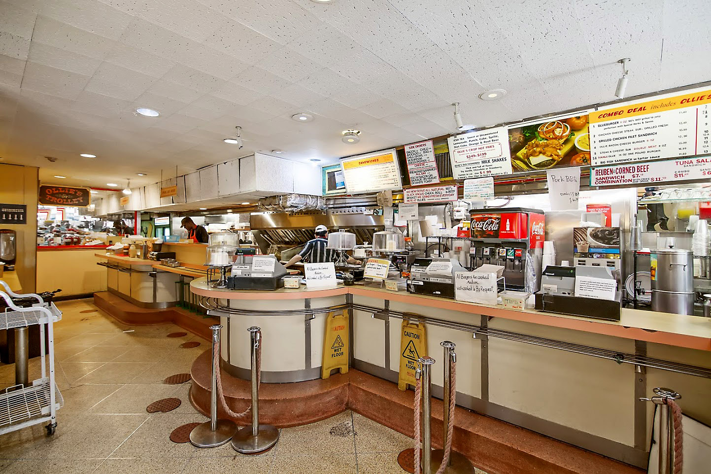 Studietur til Washington DC, bo på Harrington hotel, Ollie's burgers