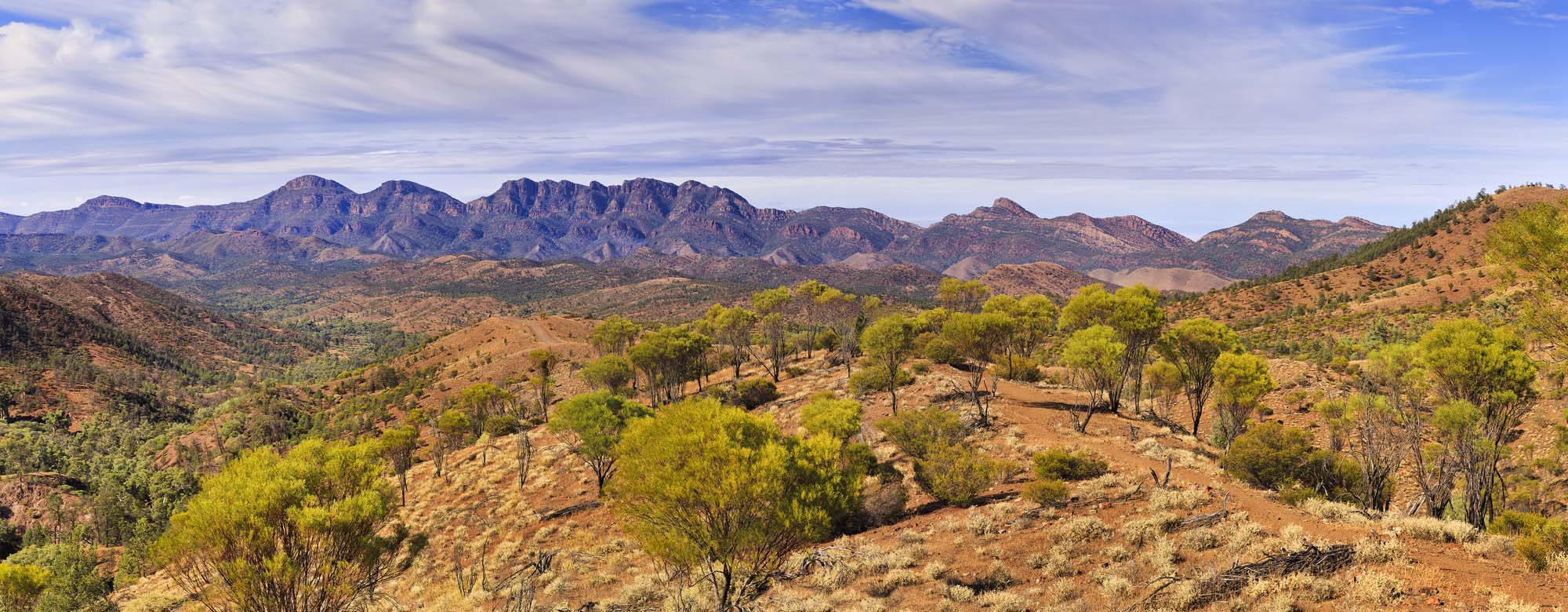 Rejser til Flinders Ranges