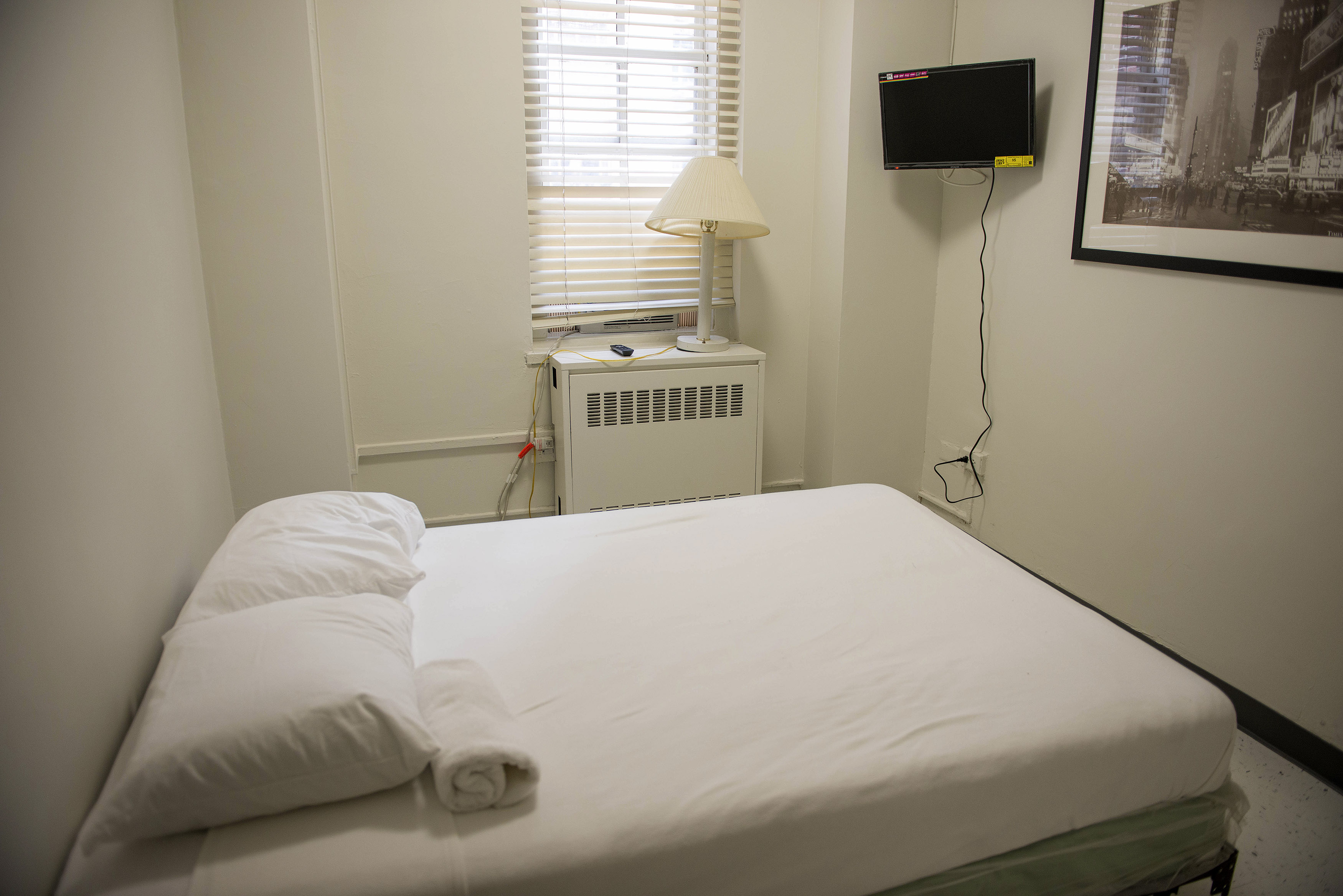 Studietur til New York, Bo på YMCA Westside, dobbeltværelse