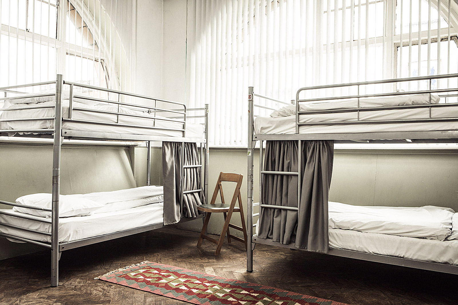 Studietur til Manchester, Bo på Hatters Hostel, flersengsværelse