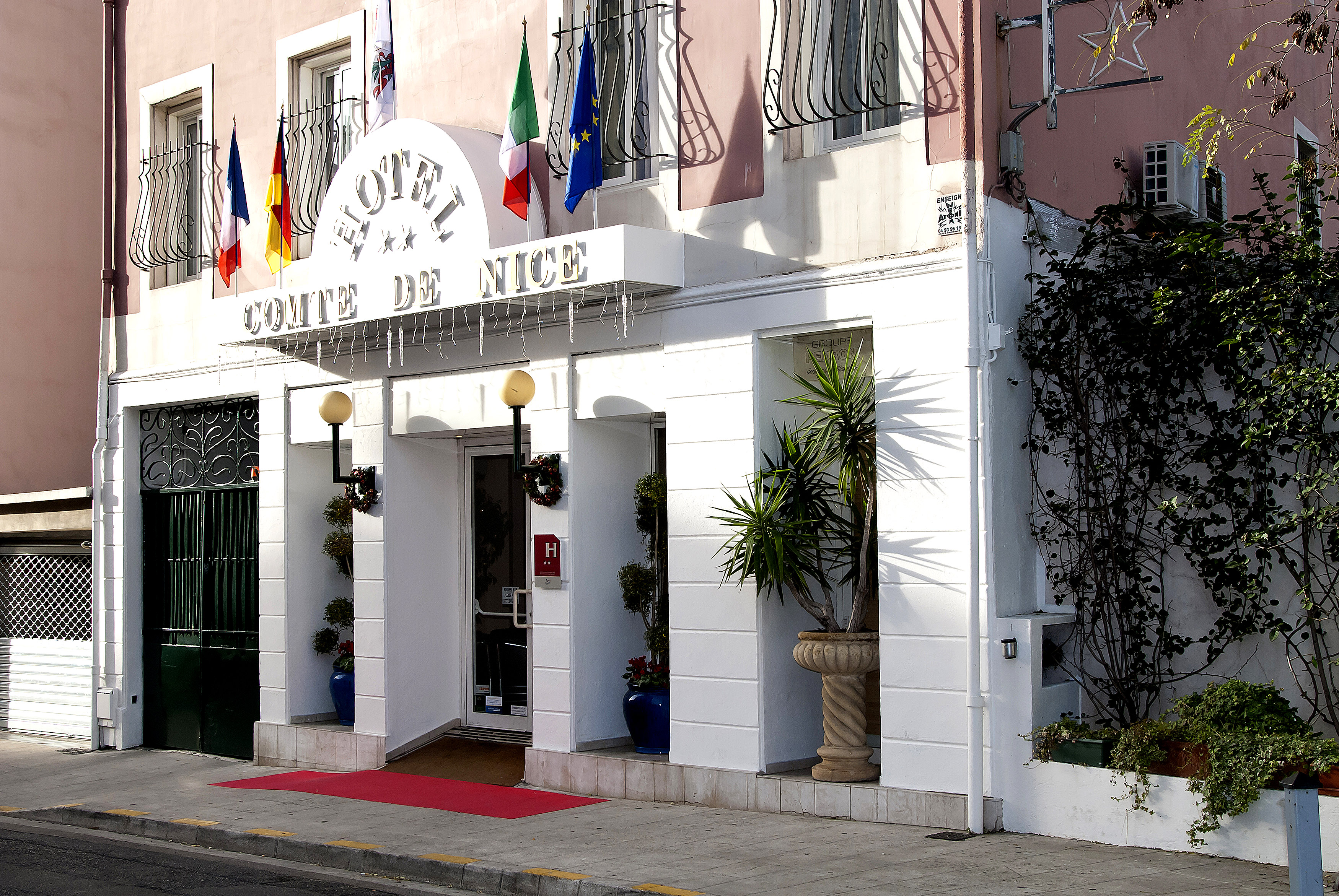 Studietur til Nice, bo på Comte de Nice