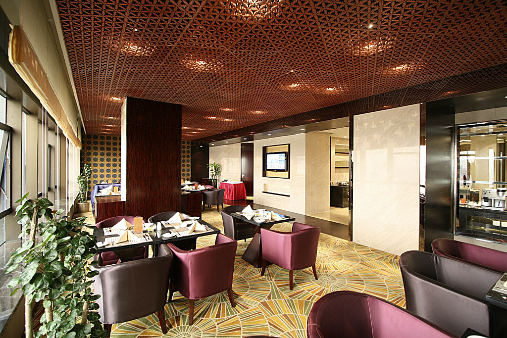 Studietur til Shanghai, bo på hotel Greenland Jiulong, restaurant