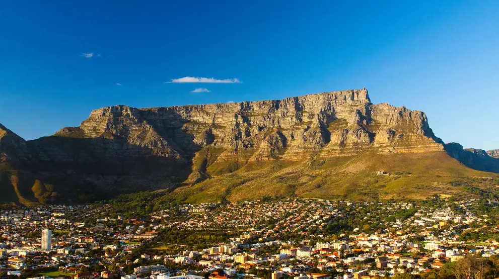 Table Mountain i Cape Town i Sydafrika