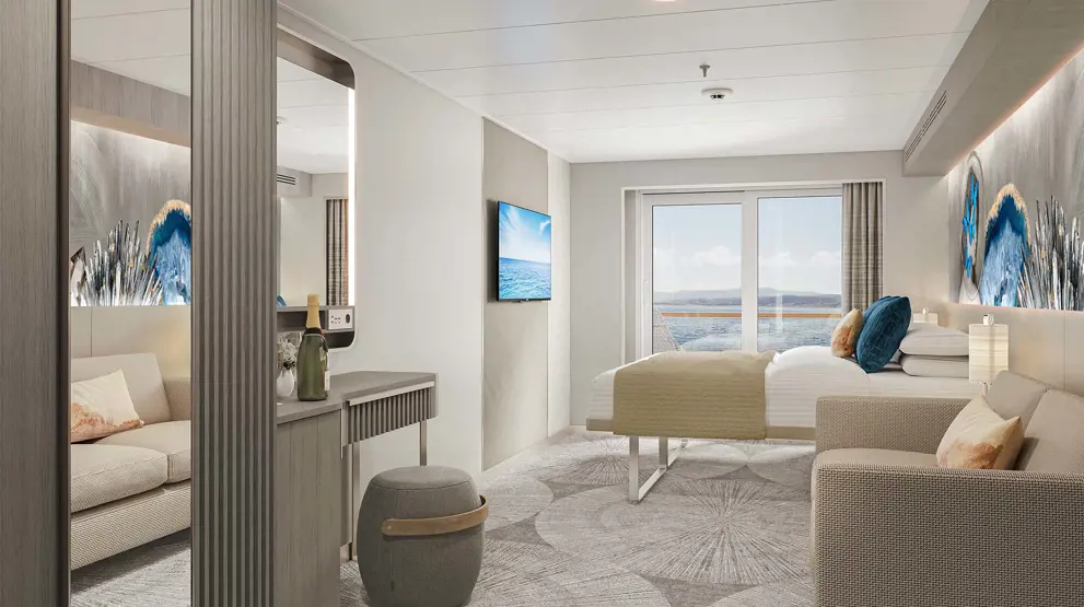 Balkonkahyt ombord Norwegian Viva