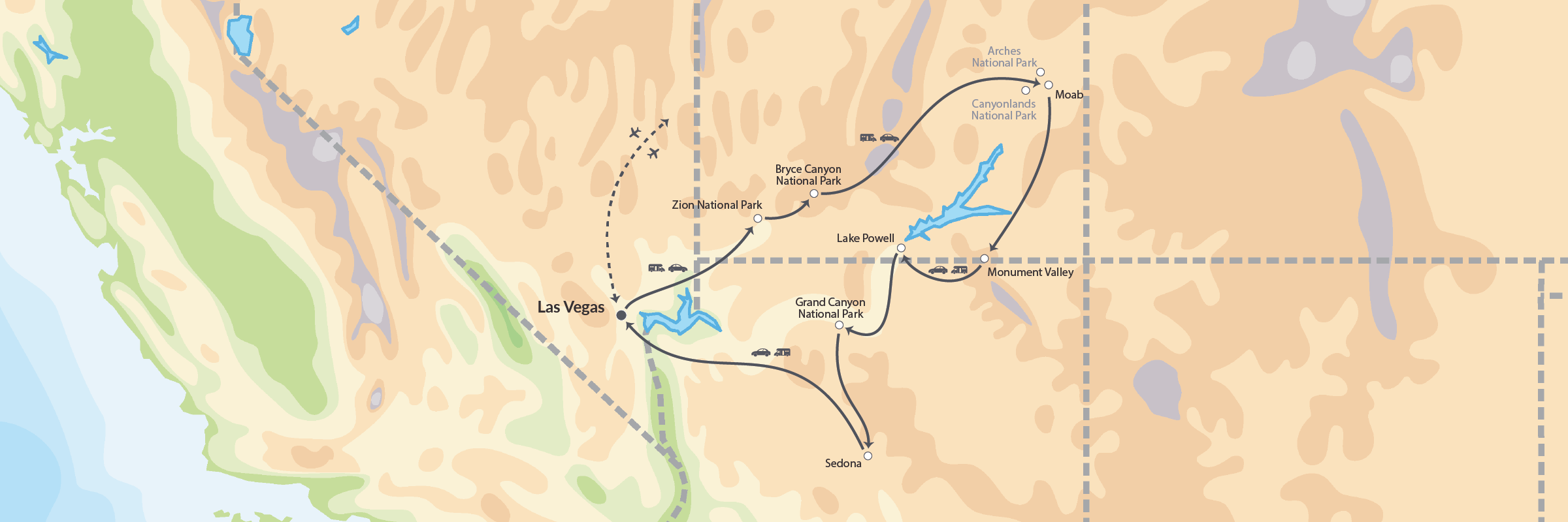 5291 6 Nationalparker I Det Vestlige USA (1)