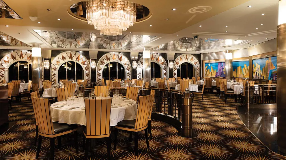 Skyline restauranten ombord på Norwegian Pride of America