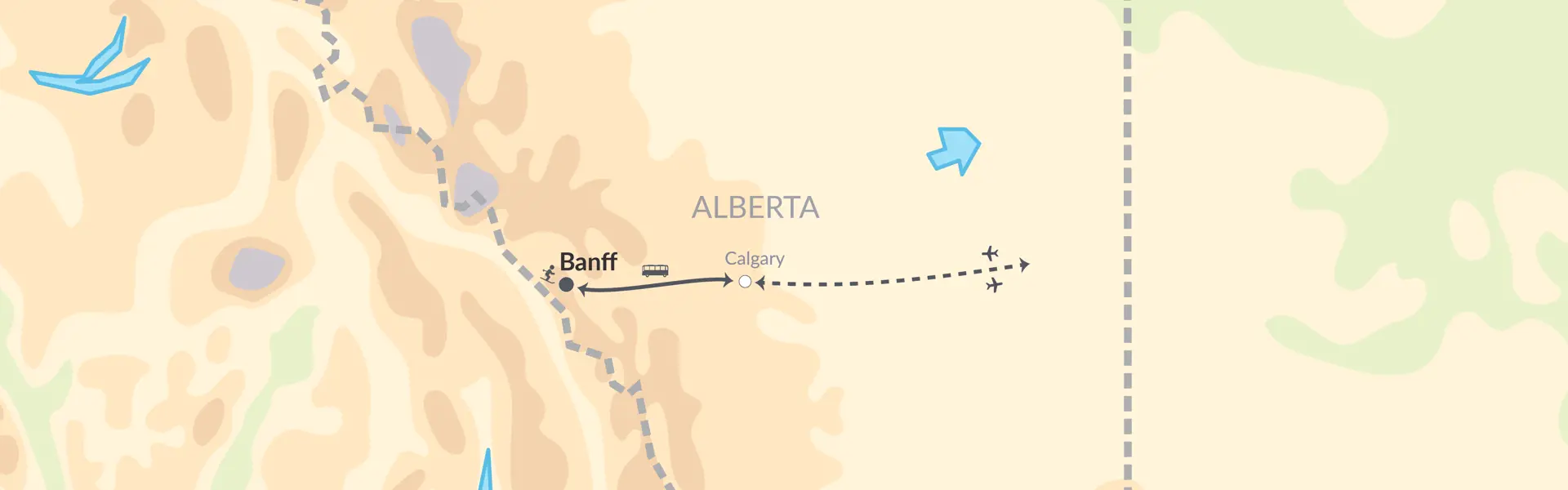 94756 Skirejse Til Banff I Canada