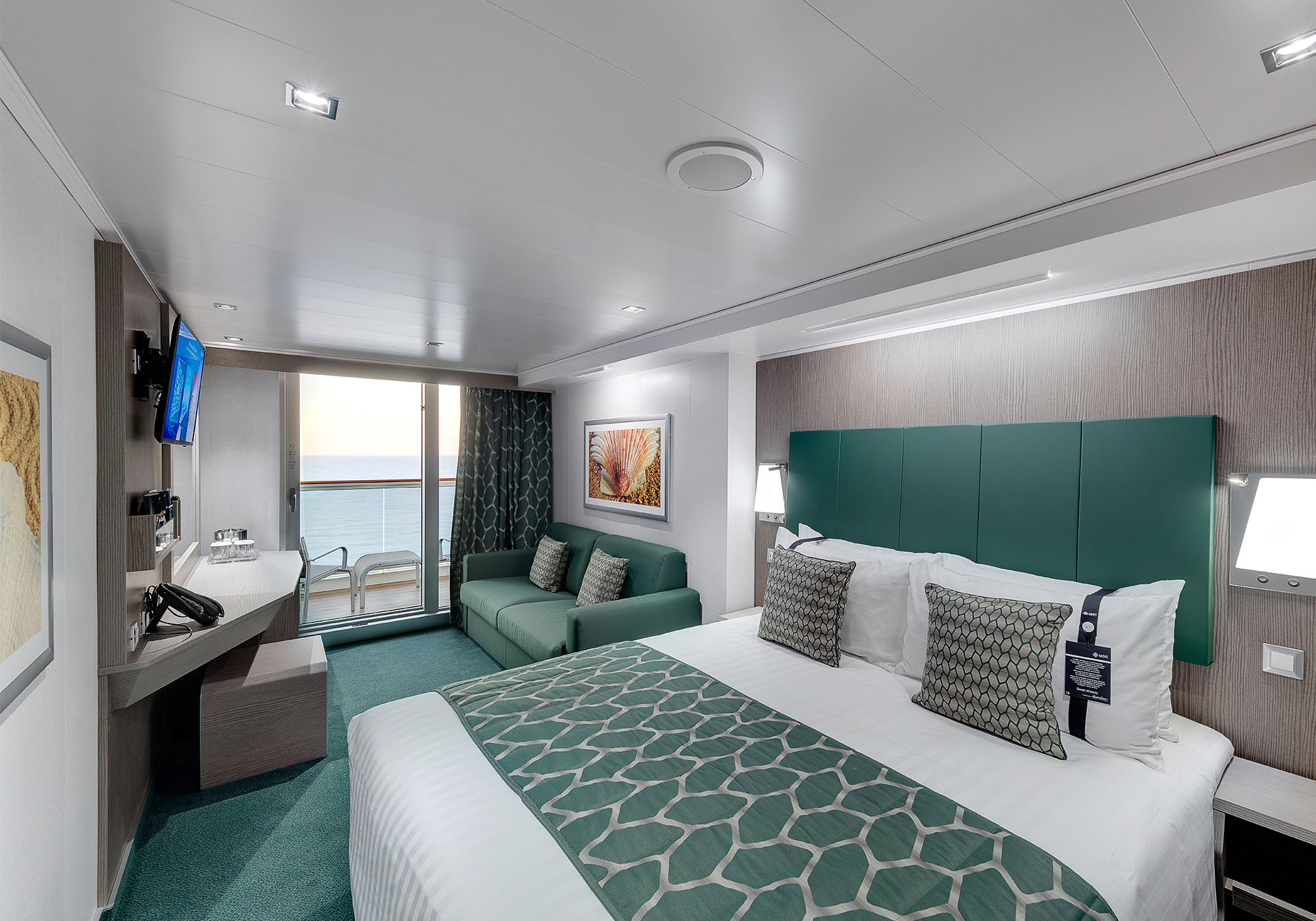 Balkonkahyt på MSC Seaview