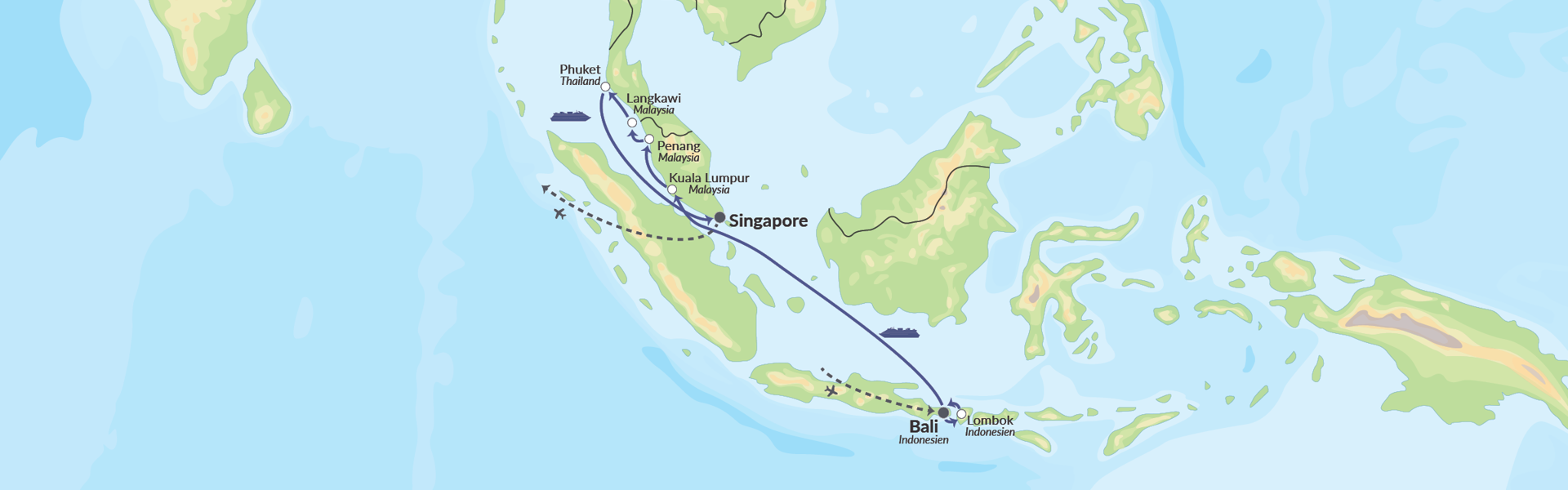 100952 Bali Og Krydstogt Til Malaysia Og Thailand