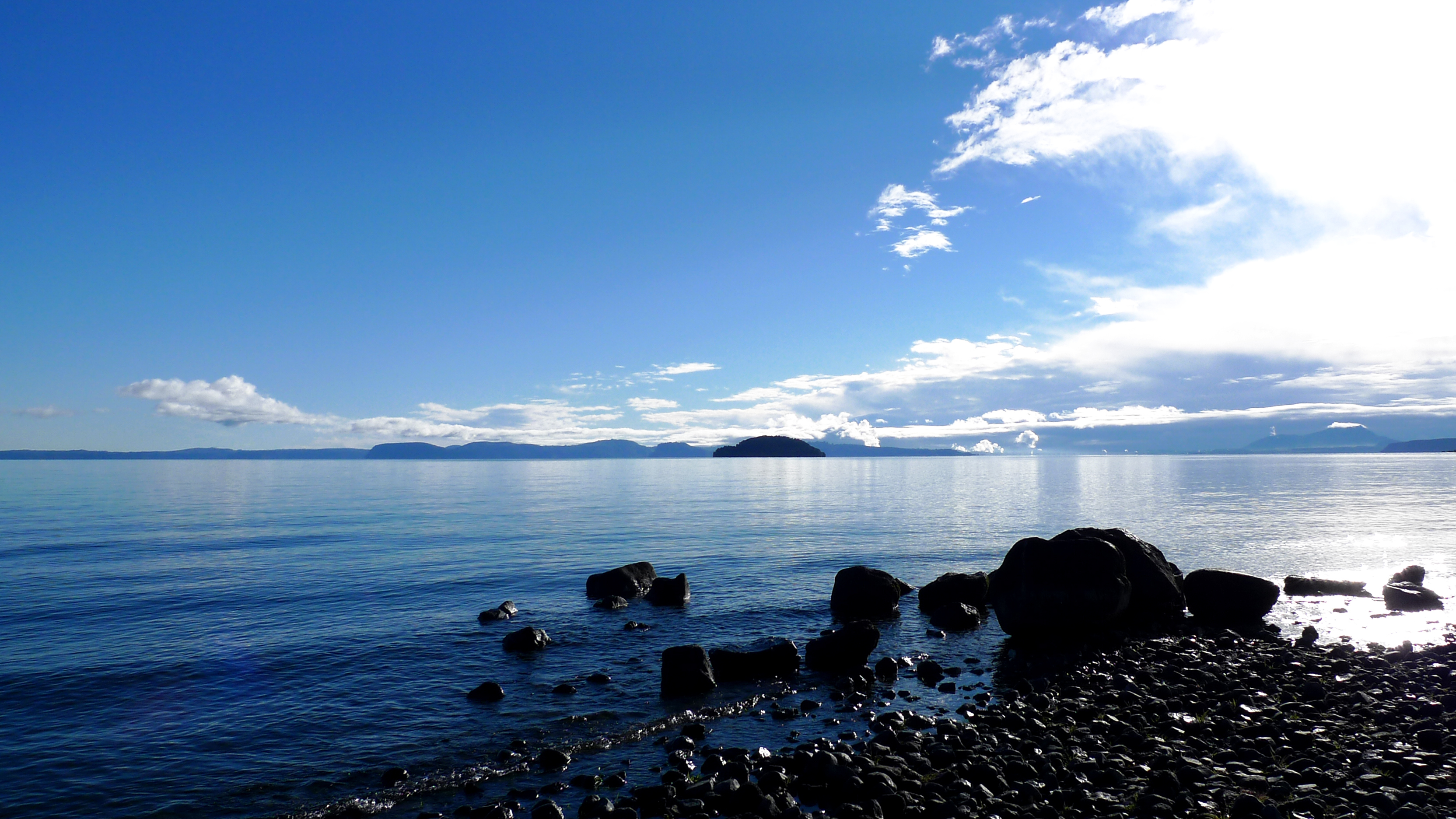 Lake Taupo er New Zealands største sø
