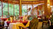 Safarirejser til Kenya, bo på Lake Naivasha Sopa Lodge, restaurant