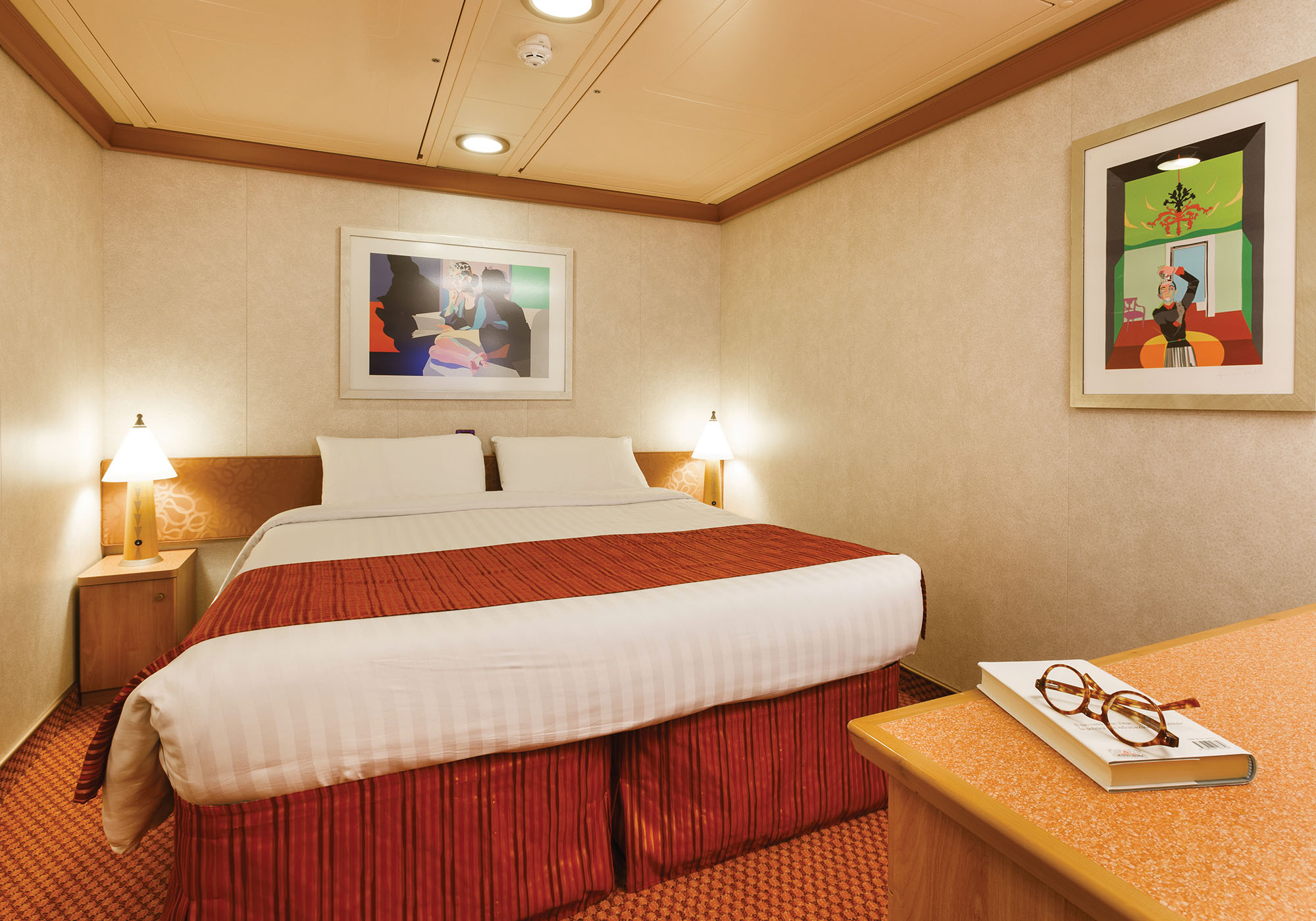 Eksempel på en indvendig kahyt