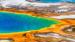Fantastiske farver i Grand Prismatic Springs, Yellowstone National Park