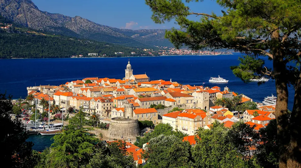 Den historiske by Korčula