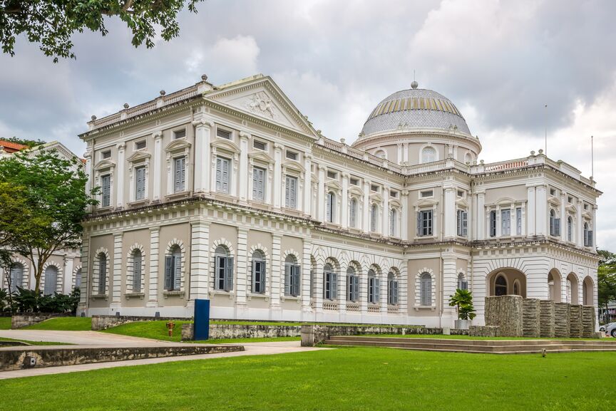 Besøg Nationalmuseet på din rejse til Singapore.