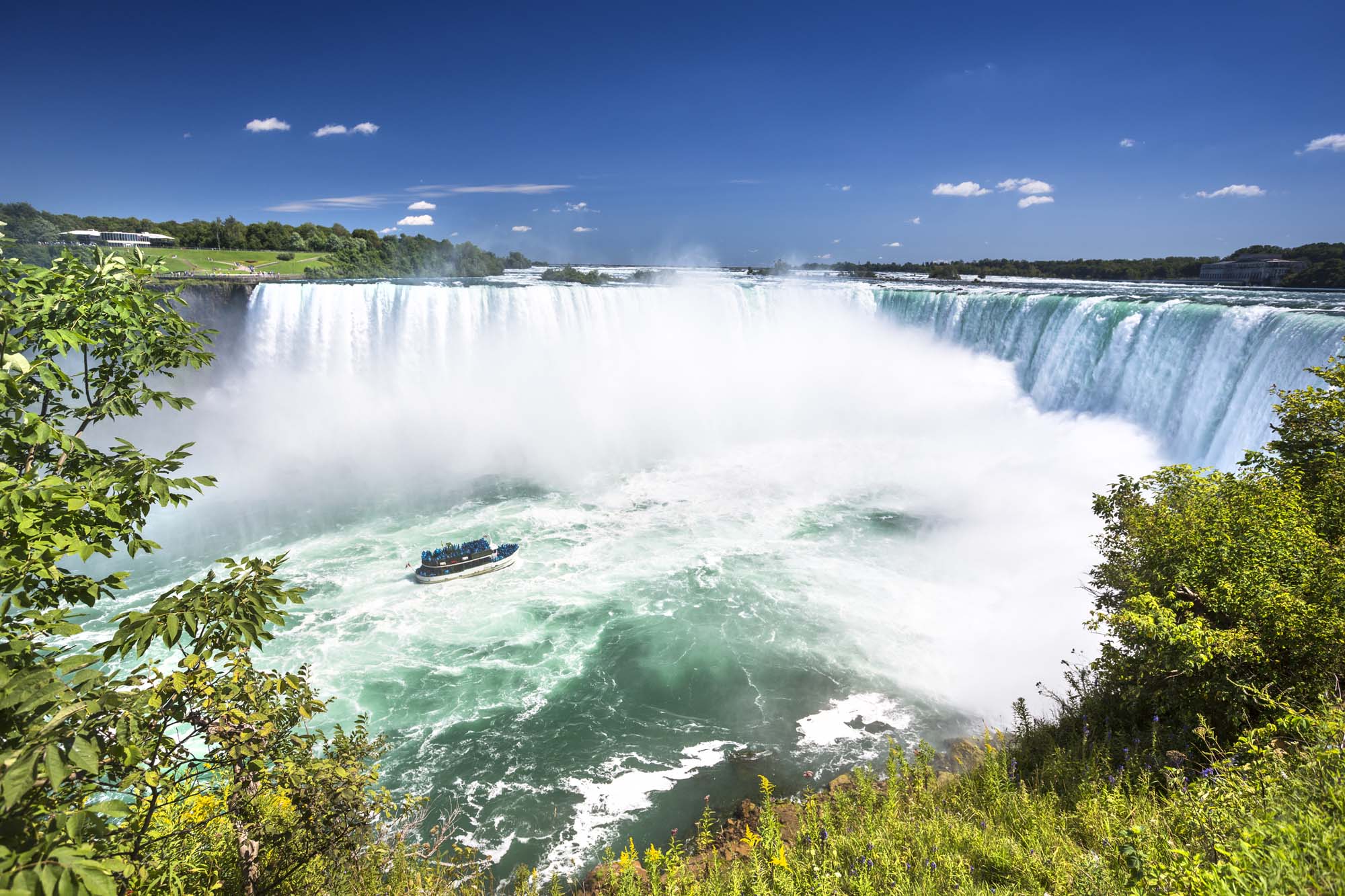 Tag en heldagstur ud til Niagara Falls på din rejse til Toronto.