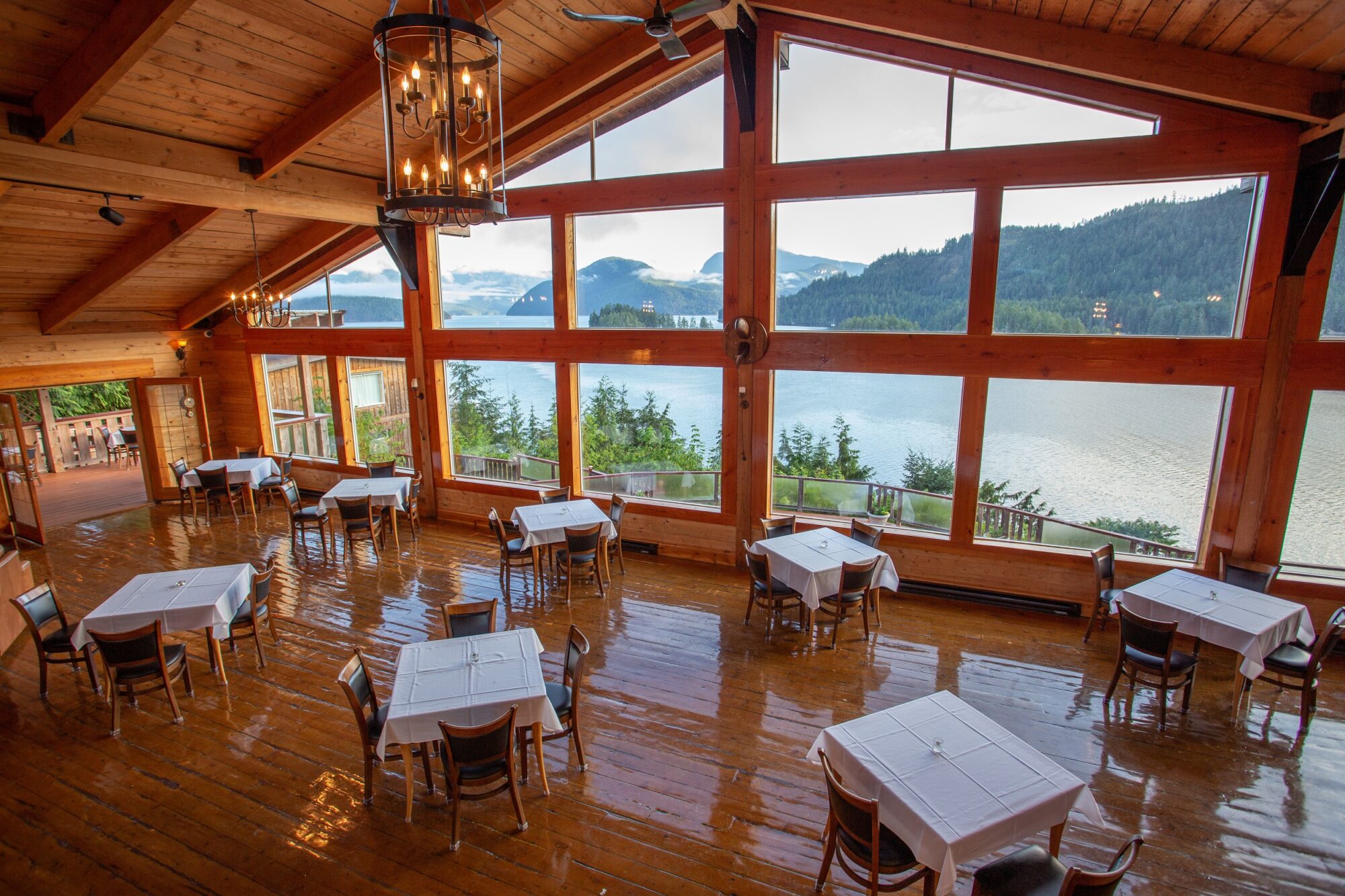 West Coast Wilderness Lodge, Sunshine Coast, British Columbia, Canada