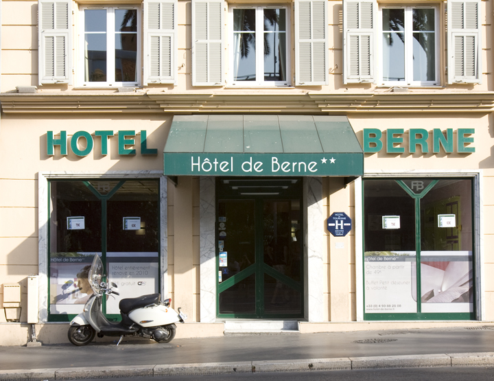 Studietur til Nice, bo på hotel de Berne