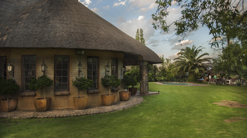Overnatningsstedet Belvedere Estates Nomad Tours utenfor Johannesburg. Foto: Nomad Adventure Tours