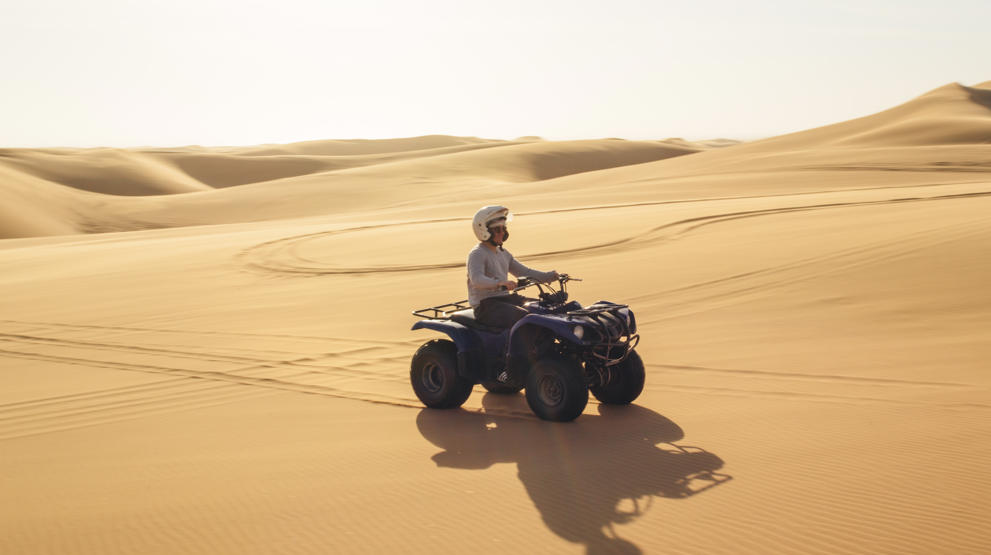 ATV i Swakopmund, Namibia. Foto: Nomad Adventure Tours
