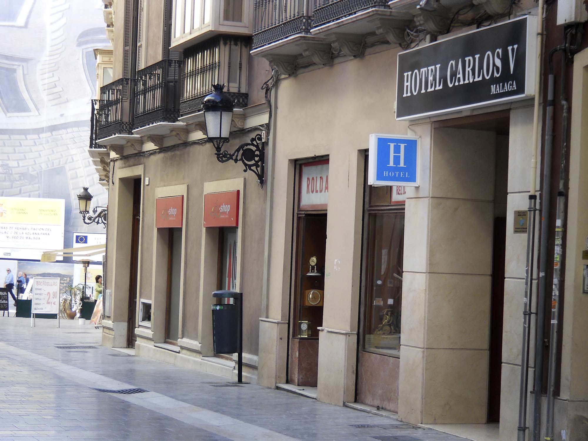 Studietur til Malaga, bo på hotel Carlos V