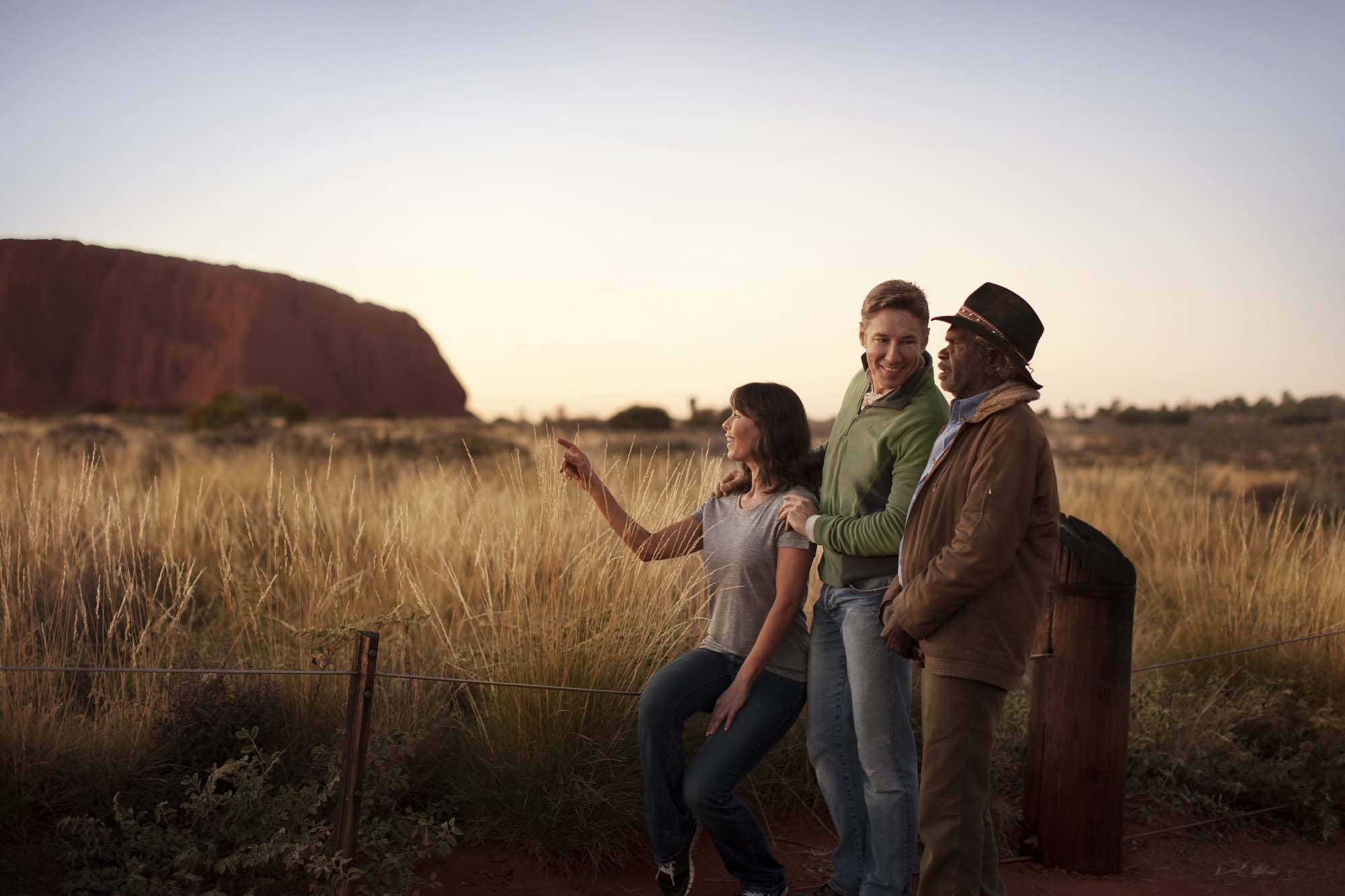 Fantastiske Uluru. Foto: Jamie Fisher/Tourism Australia