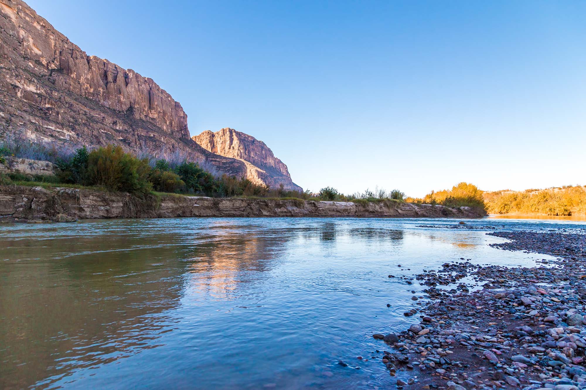 Floden Rio Grande - Big Bend National Park