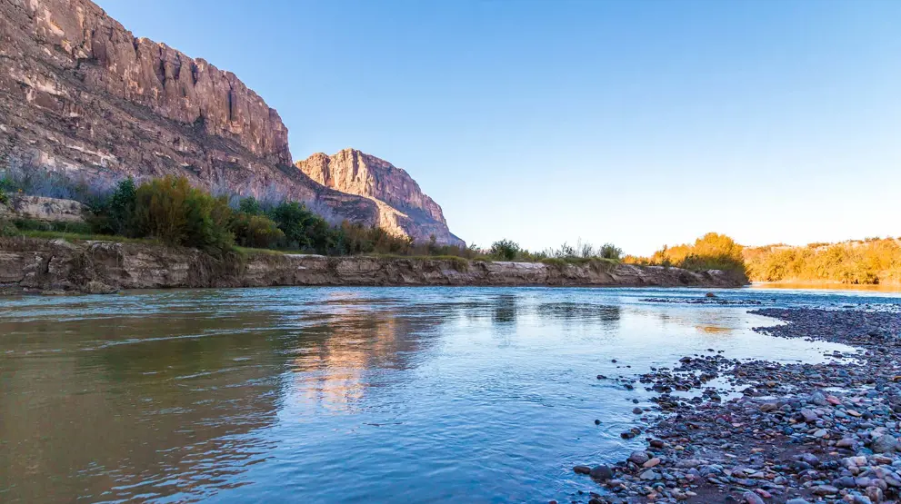 Floden Rio Grande - Big Bend National Park