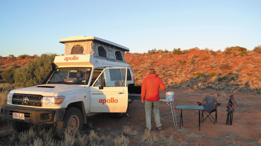 Trailfinder Camper set udefra