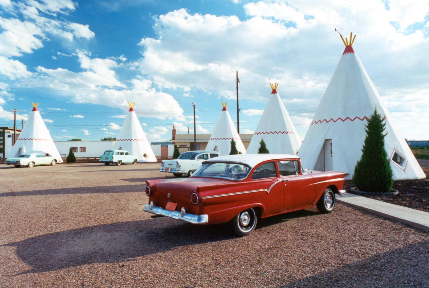 Besøg Wigwam Motel langs Route 66