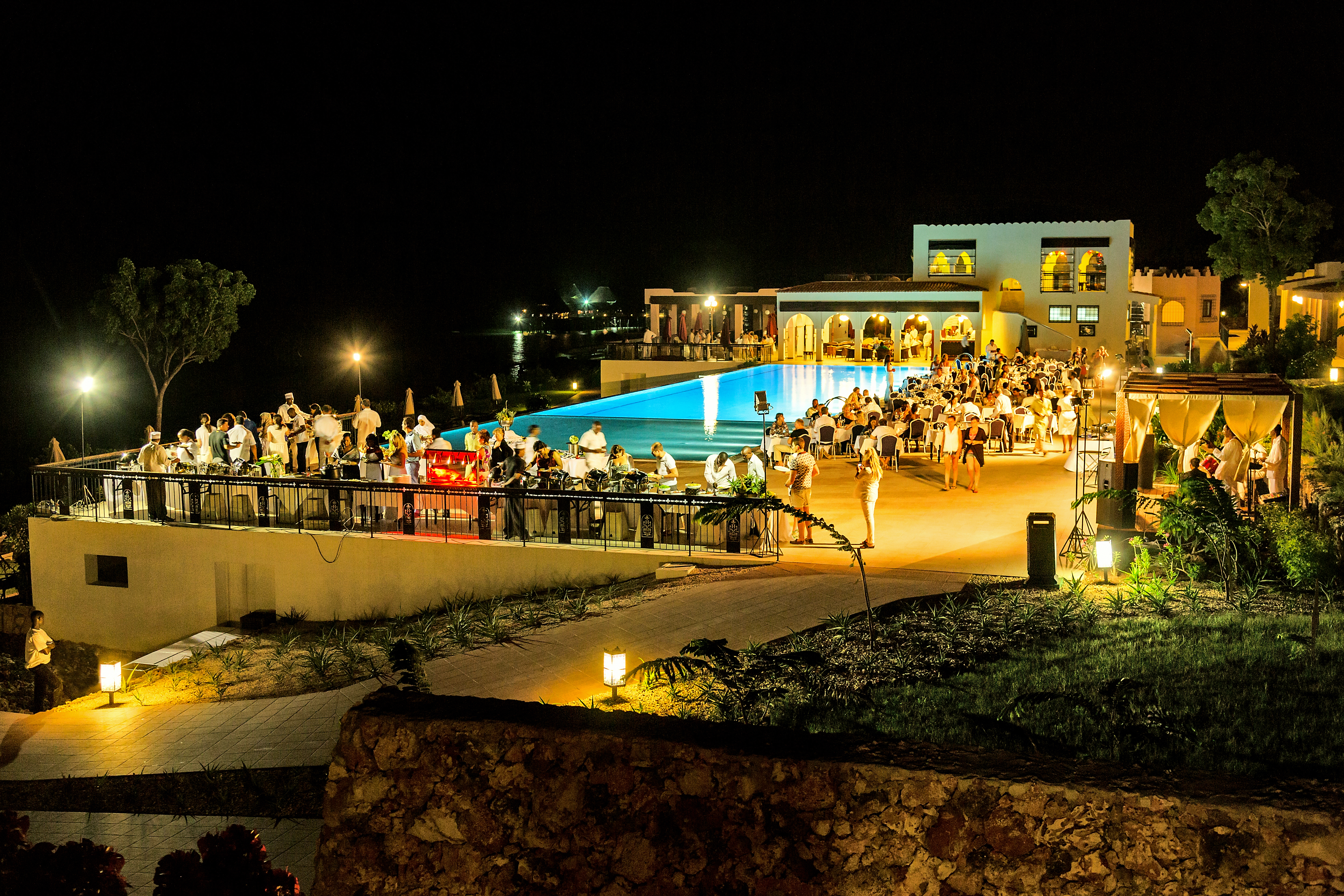 Gallamiddag på Rio Palace Zanzibar
