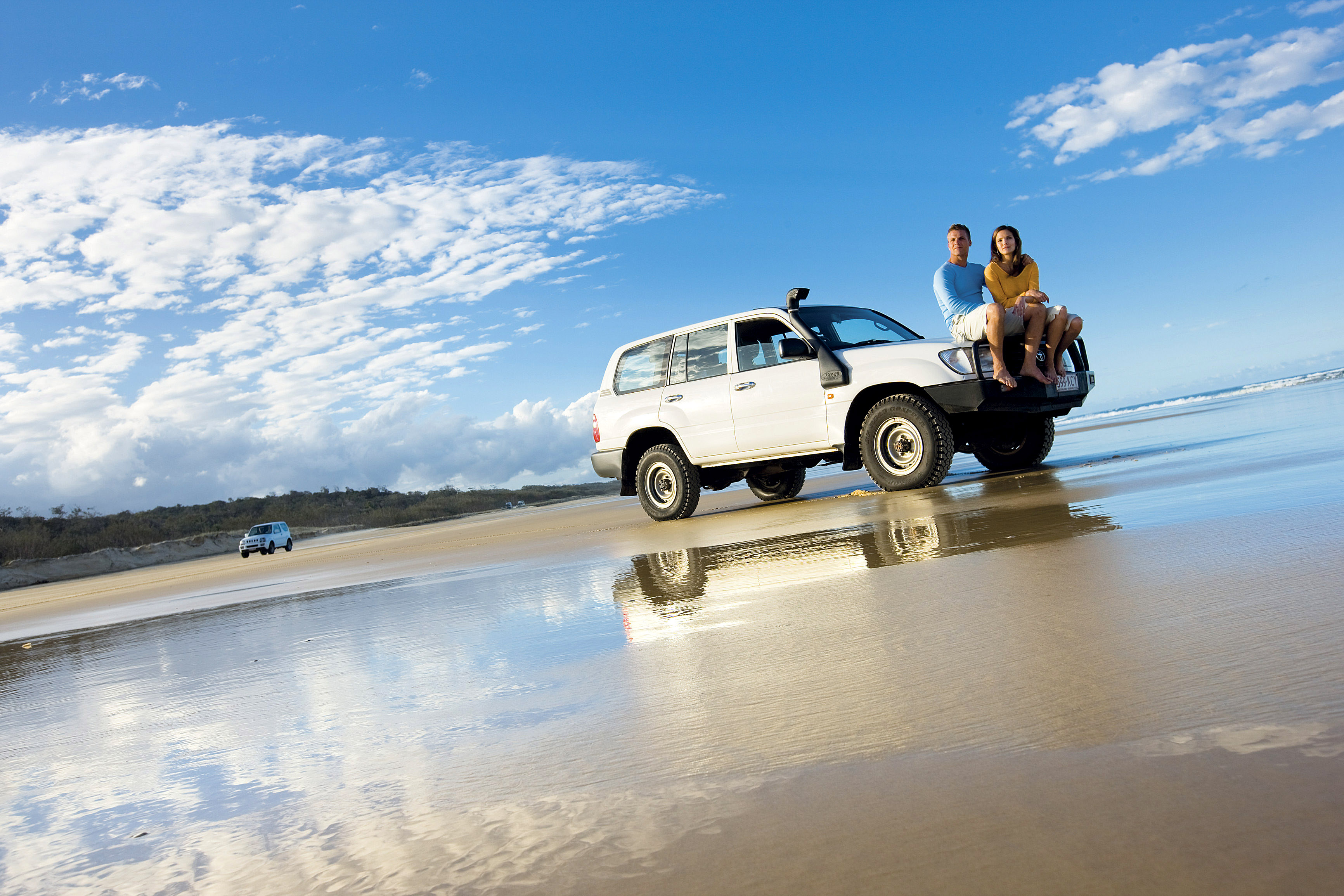 Fraser Island, 75 Mile Beach | Foto: Tourism & Events Queensland