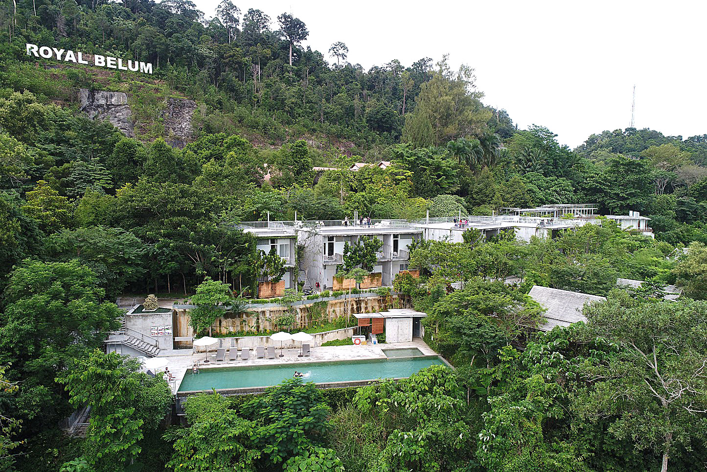 Belum Rainforst Resort i Malaysia